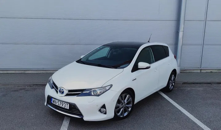 Toyota Auris cena 52500 przebieg: 155450, rok produkcji 2013 z Warszawa małe 191